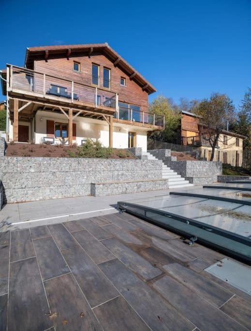 Le Cerf, Chalet Cocooning Avec Piscine Et Billard Ban-sur-Meurthe-Clefcy المظهر الخارجي الصورة