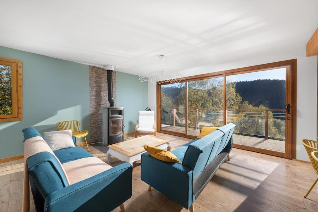 Le Cerf, Chalet Cocooning Avec Piscine Et Billard Ban-sur-Meurthe-Clefcy المظهر الخارجي الصورة