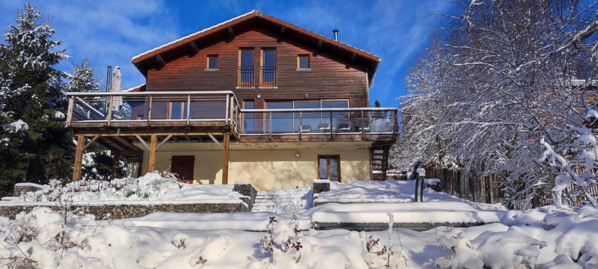 Le Cerf, Chalet Cocooning Avec Piscine Et Billard Ban-sur-Meurthe-Clefcy المظهر الخارجي الصورة